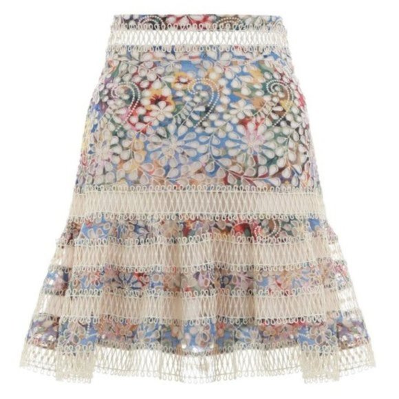 ZIMMERMANN Lovelorn Flutter Skirt size 1 - Picture 6 of 13